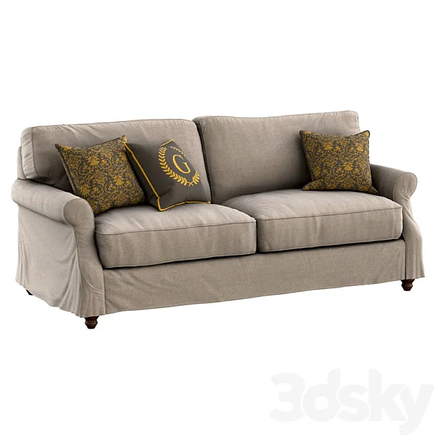 Tifton sofa 3D Model Tifton sofa 3D Model