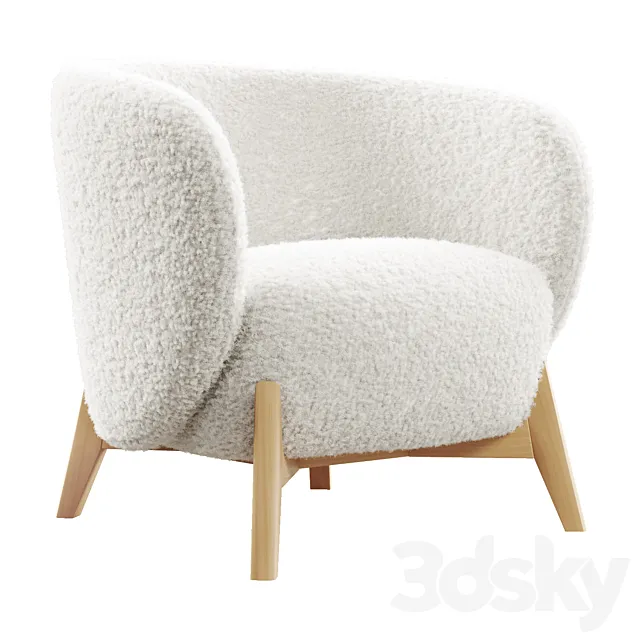 Tilar Cozy White 3D Model
