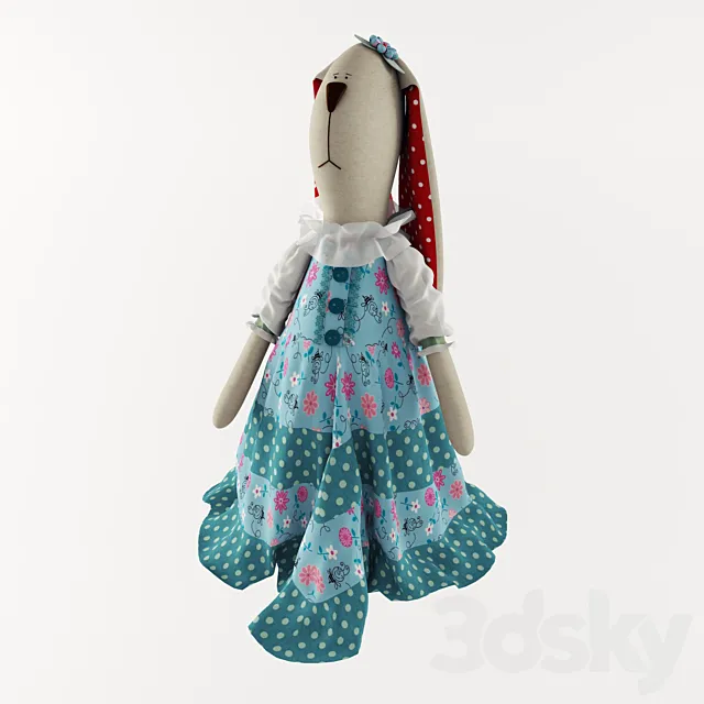 Tilda Doll Bunny 3DModel Tilda Doll Bunny 3DModel