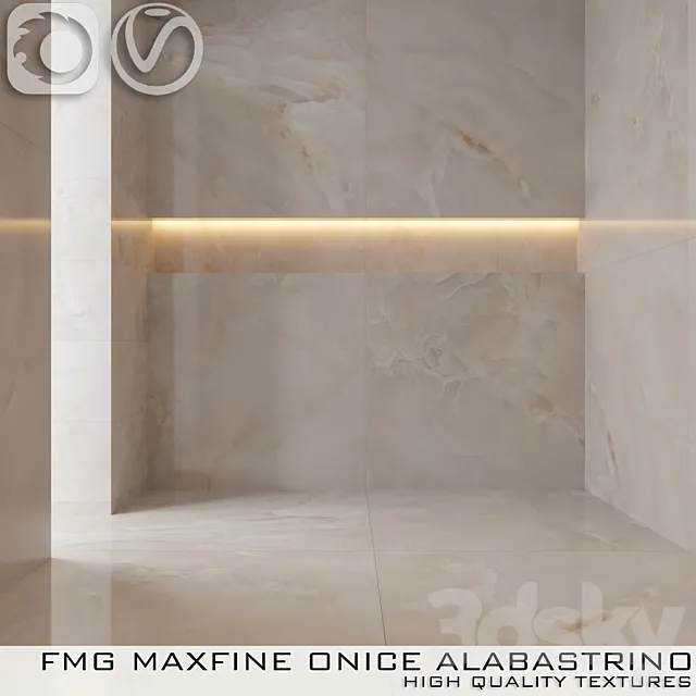 Tile FMG ONICE ALABASTRINO 3D Model Tile FMG ONICE ALABASTRINO 3D Model
