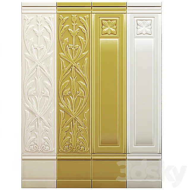 Tile Grazia Epoque 3DModel Tile Grazia Epoque 3DModel