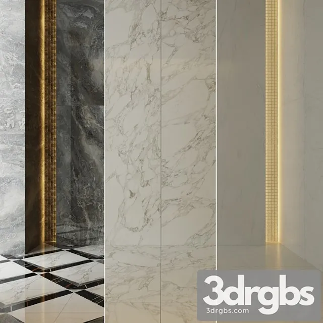 Tile italon charme deluxe set2 3D Model Download