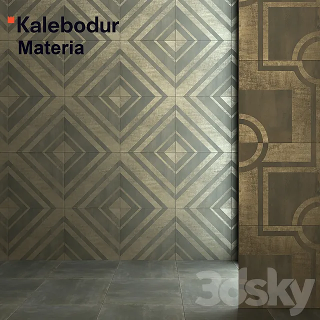 Tile Kale Materia 3DModel Tile Kale Materia 3DModel