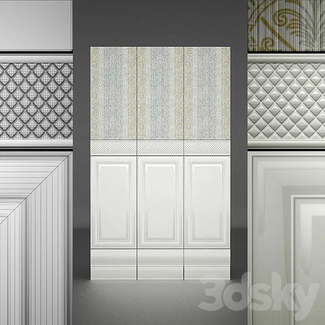 Tile La Faenza Vendome 3DModel Tile La Faenza Vendome 3DModel