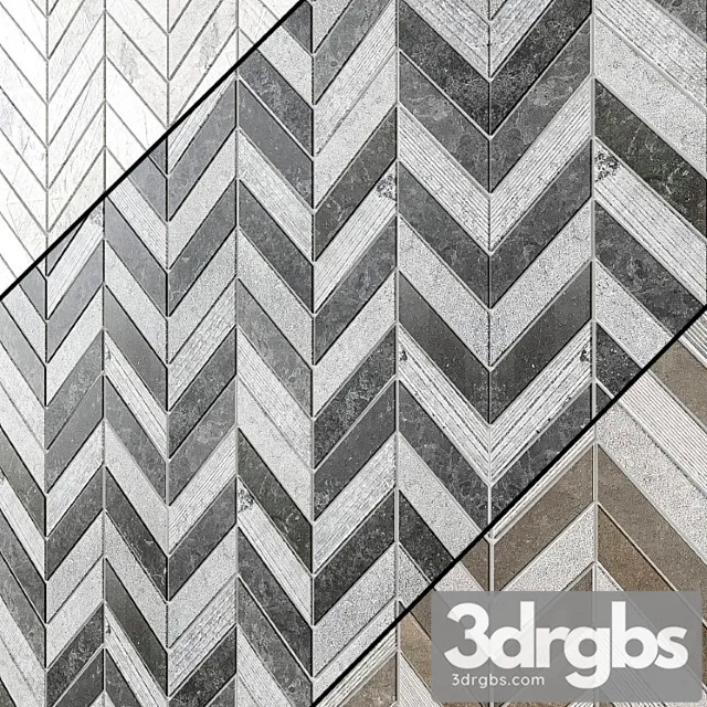 Tile Limestone 3 Vida 3D Model Download