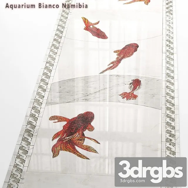 Tile sicis sicistone aquarium bianco namibia 3D Model Download