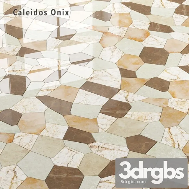 Tile Sicis Sicistone Caleidos Onix 3D Model Download