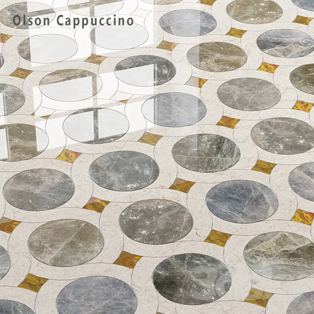 Tile Sicis SiciStone Olson Cappuccino 3D Model Tile Sicis SiciStone Olson Cappuccino 3D Model