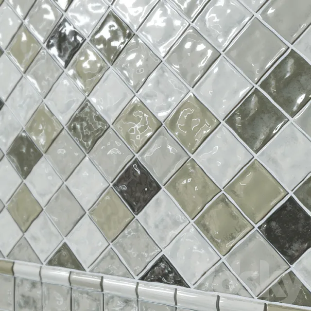 Tiles in the style of Provence Cevica Provenza 3DModel Tiles in the style of Provence Cevica Provenza 3DModel