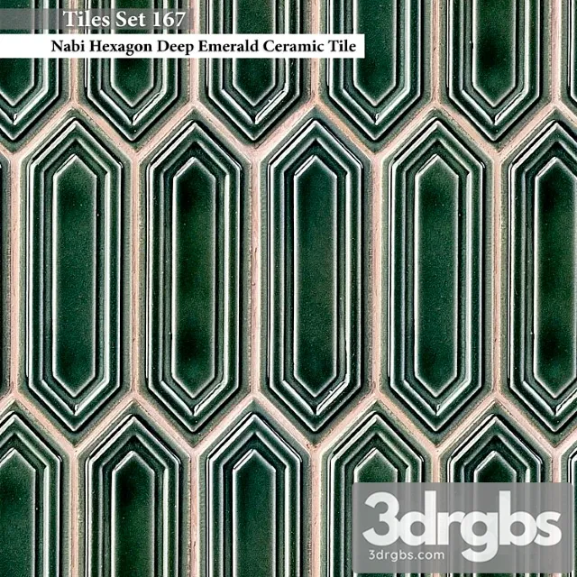 Tiles set 167 3D Model Download