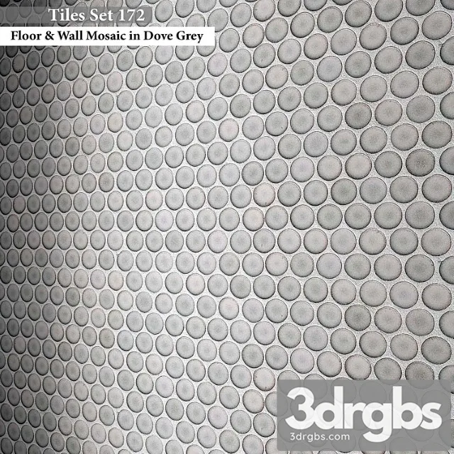 Tiles set 172 3D Model Download