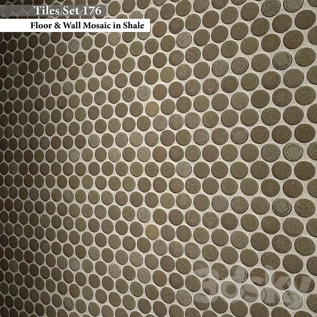 Tiles set 176 3D Model Tiles set 176 3D Model