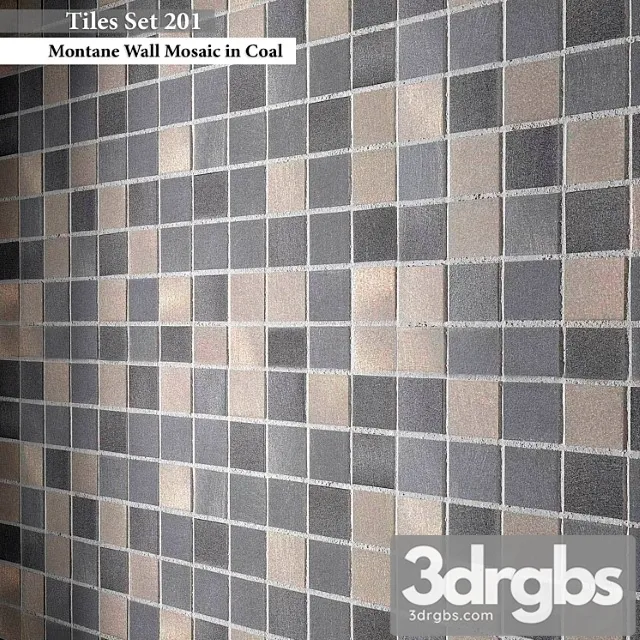 Tiles set 201 3D Model Download