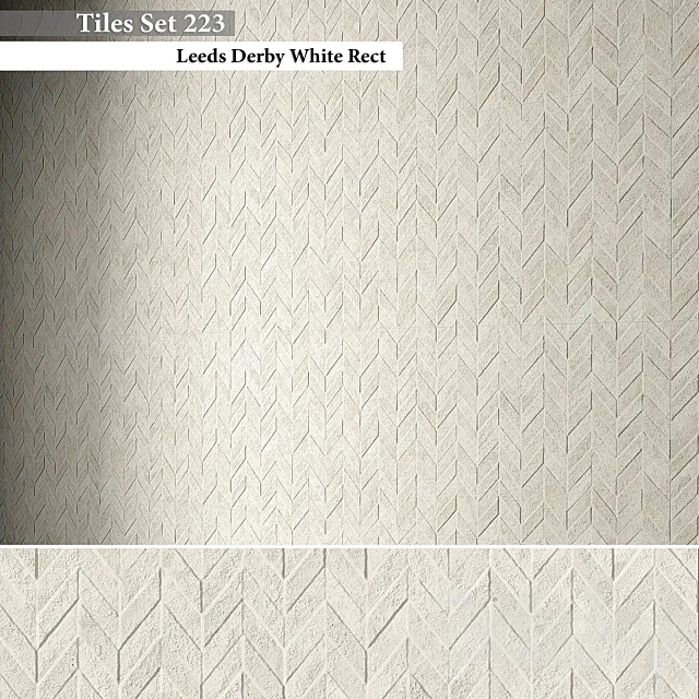 Tiles set 223 3D Model Tiles set 223 3D Model
