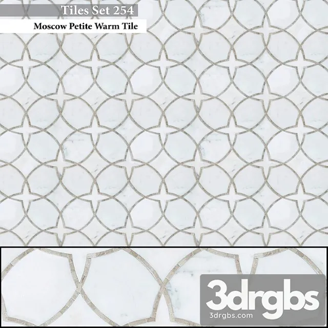 Tiles Set 254 3D Model Download