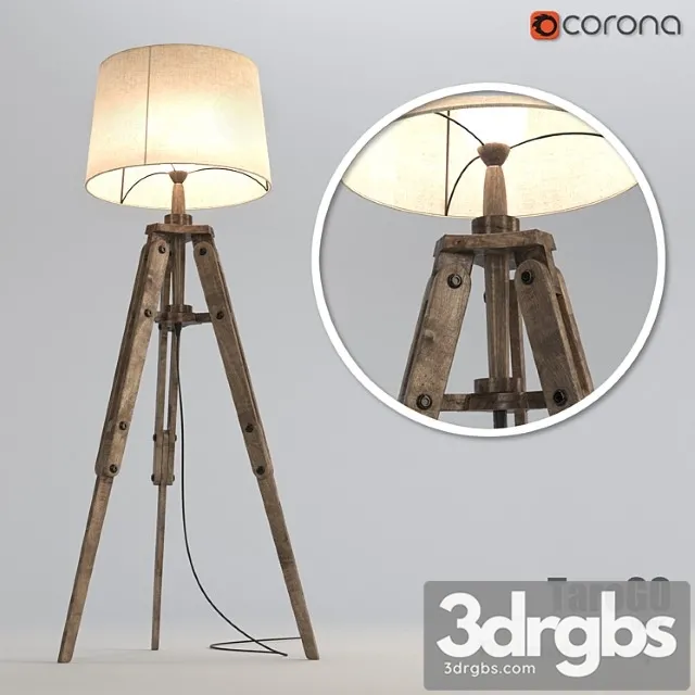 Timbered Telescope Dierieviannyi Tielieskop 3D Model Download