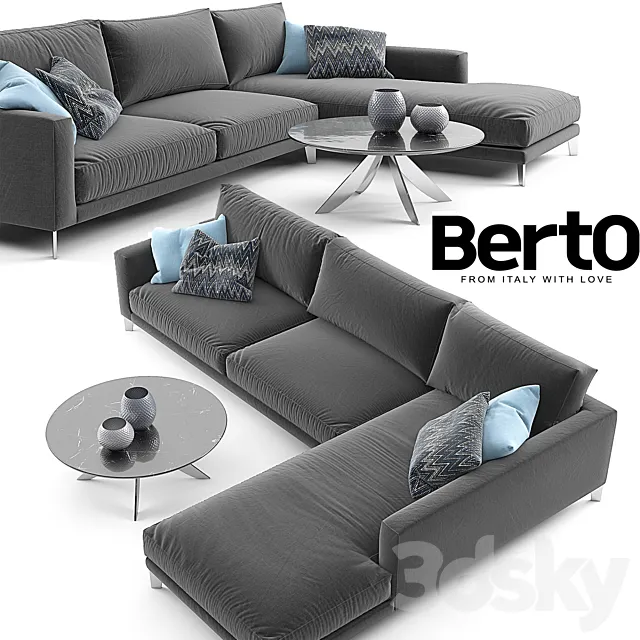 TIME BREAK SECTIONAL SOFA 3DModel TIME BREAK SECTIONAL SOFA 3DModel