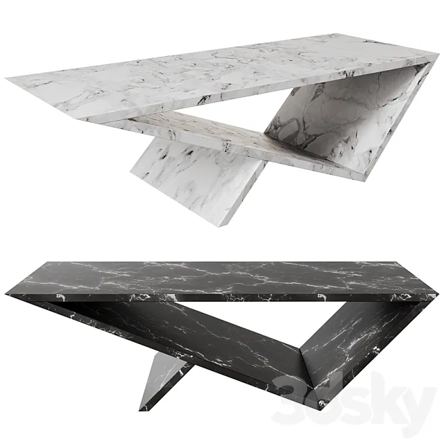 Time Space Portal Table By Neal Aronowitz 3D Model