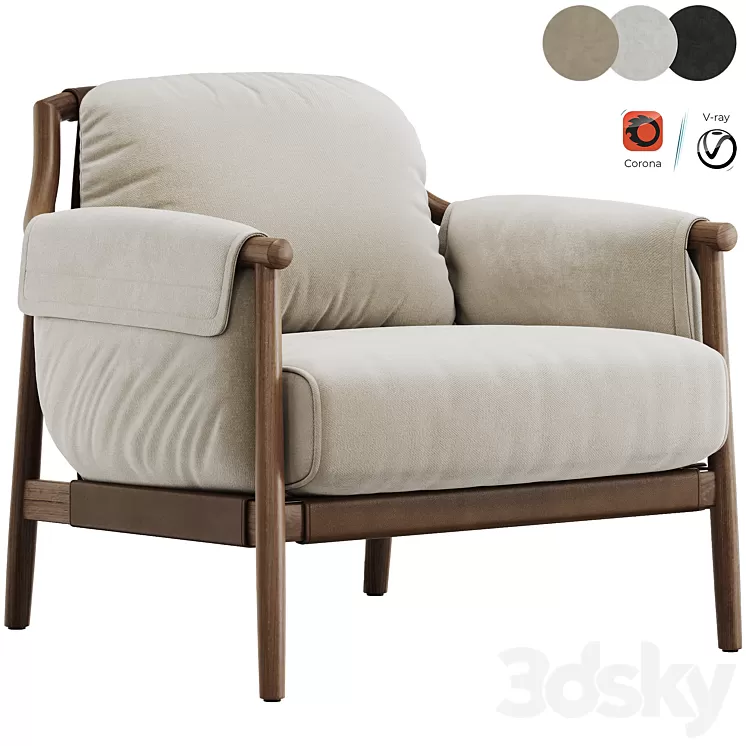 Times Lounge By Poltrona Frau 3D Model Free Download Times Lounge By Poltrona Frau 3D Model Free Download