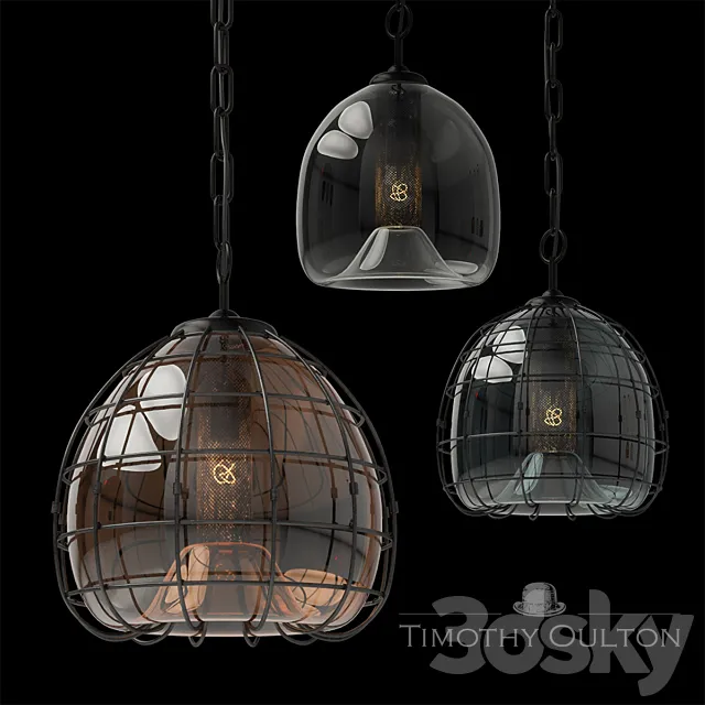 Timothy Oulton _ Faraday Pendant 3D Model Timothy Oulton _ Faraday Pendant 3D Model