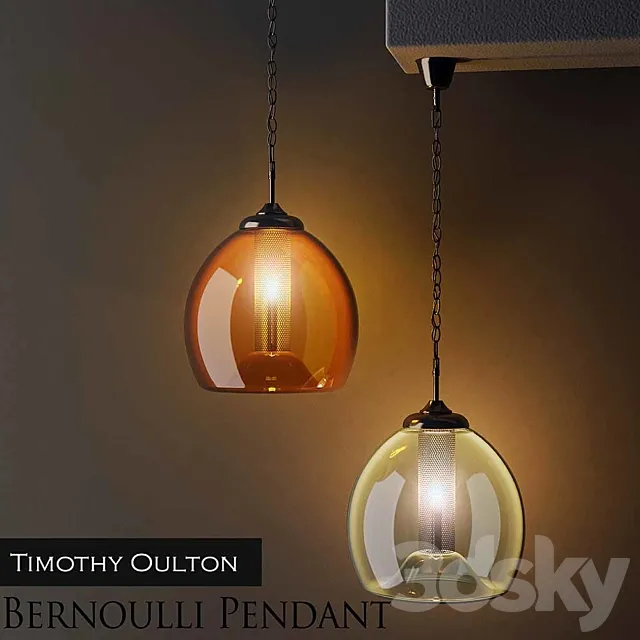 Timothy Oulton Bernoulli Pendant 3D Model Timothy Oulton Bernoulli Pendant 3D Model