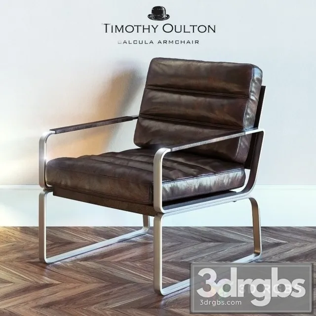 Timothy Oulton Calcula Armchair 3D Model Download Timothy Oulton Calcula Armchair 3D Model Download