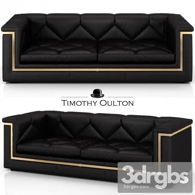 Timothy Oulton Gatsby Sofa 3D Model Download