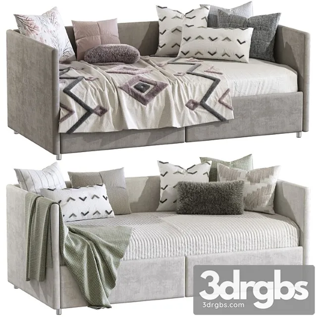 Tinley Daybed Sofa Bed 3D Model Download