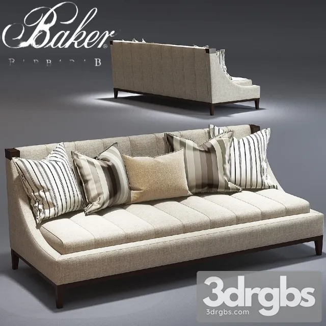 Tipton Tufted Sofa 01 3D Model Download