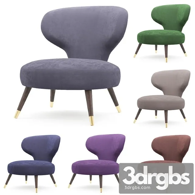 Tirolo elle small chair 3D Model Download Tirolo elle small chair 3D Model Download