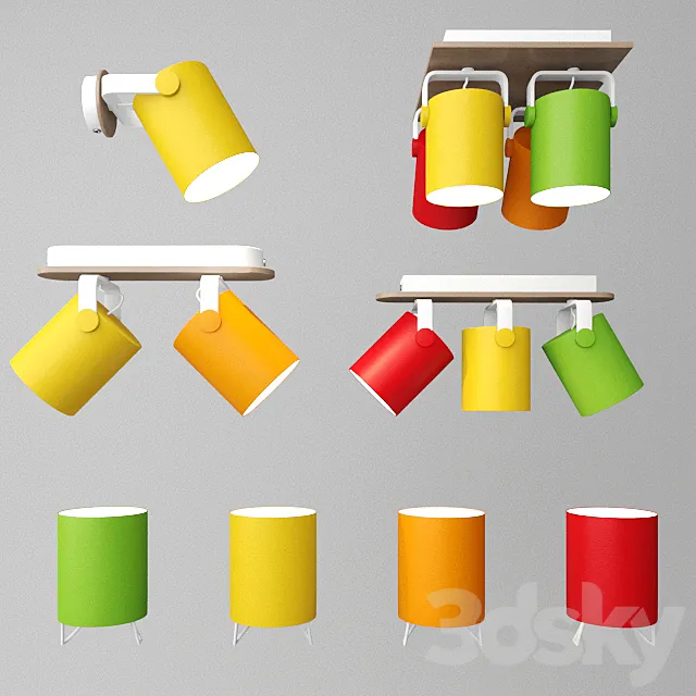 TK LIGHTING RELAX COLOR 3D Model