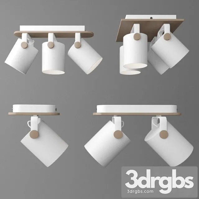 Tk lighting relax white 3D Model Download