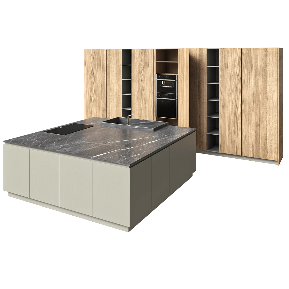 TM Italia – Kitchen T45 3 3D Model