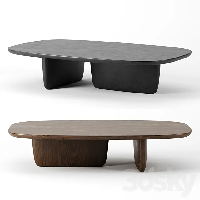 Tobi ishi coffee table by B&B italia 3DModel Tobi ishi coffee table by B&B italia 3DModel
