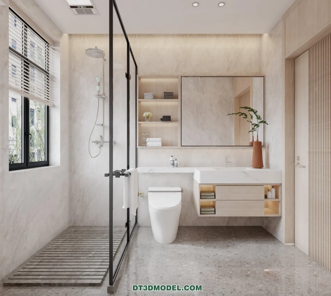 TOILET – 3D Model For Interior Design – 11408