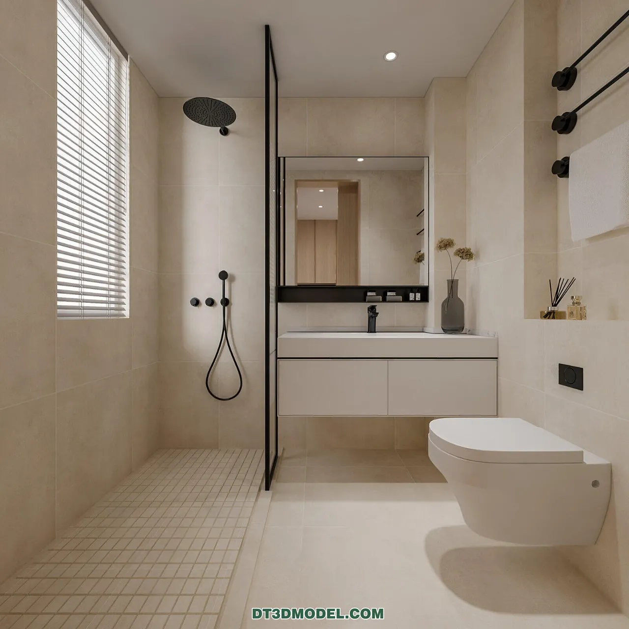TOILET – 3D Model For Interior Design – 11409