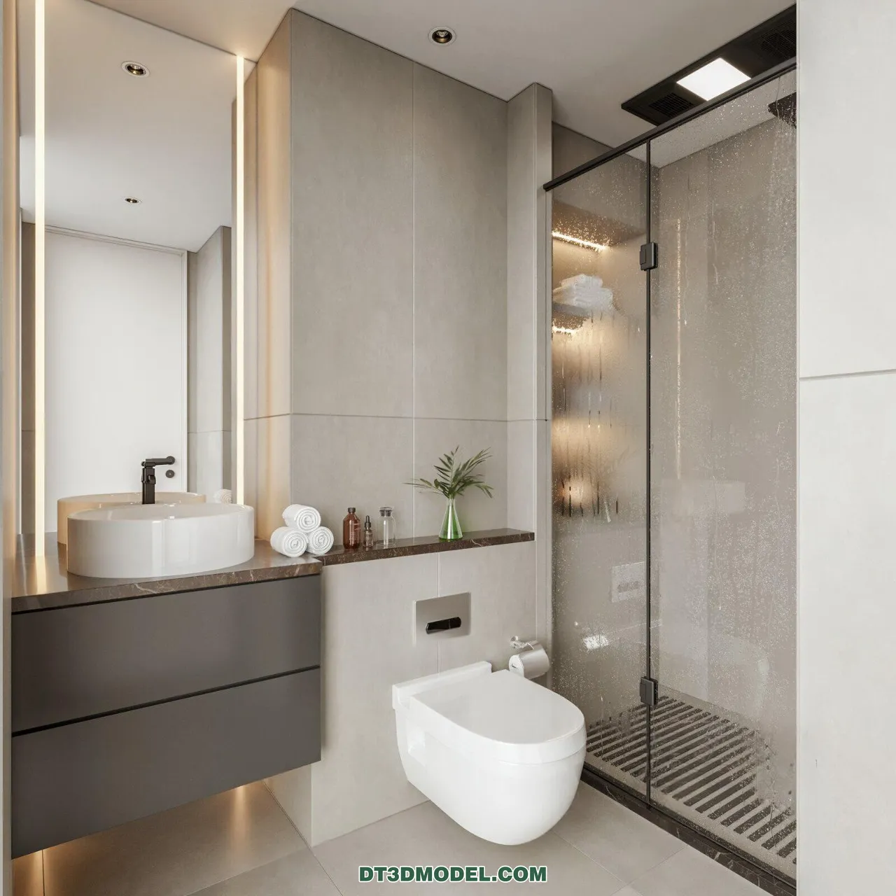 TOILET – 3D Model For Interior Design – 11410