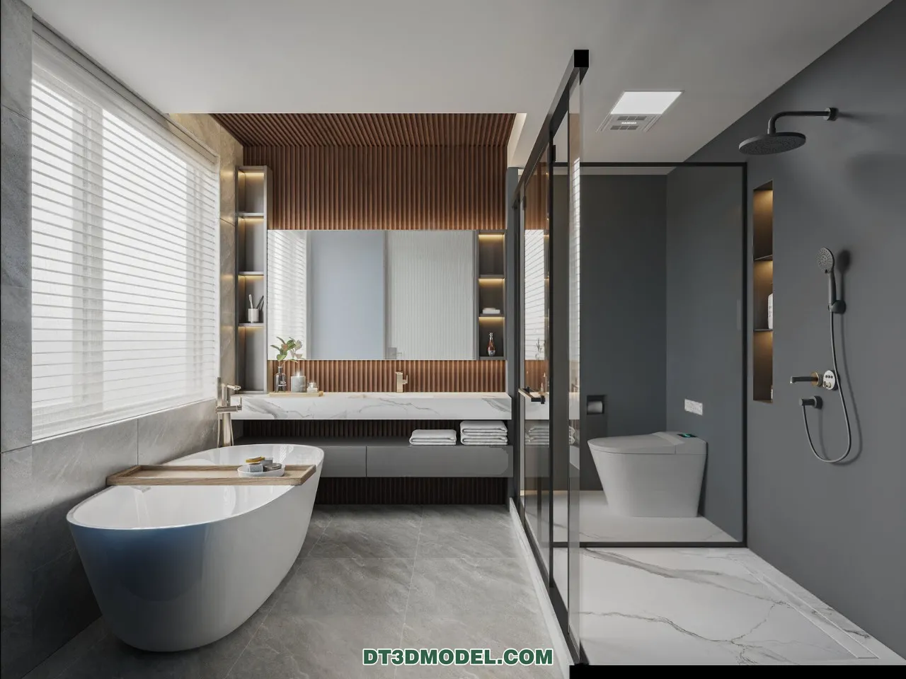 TOILET – 3D Model For Interior Design – 11412