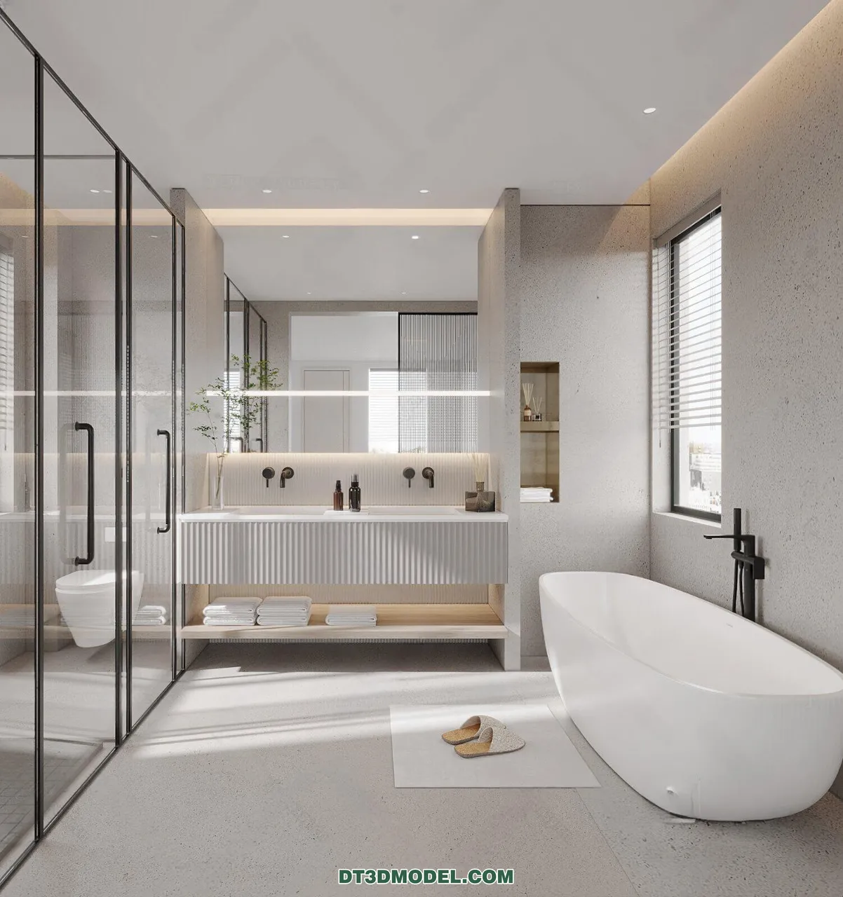 TOILET – 3D Model For Interior Design – 11417