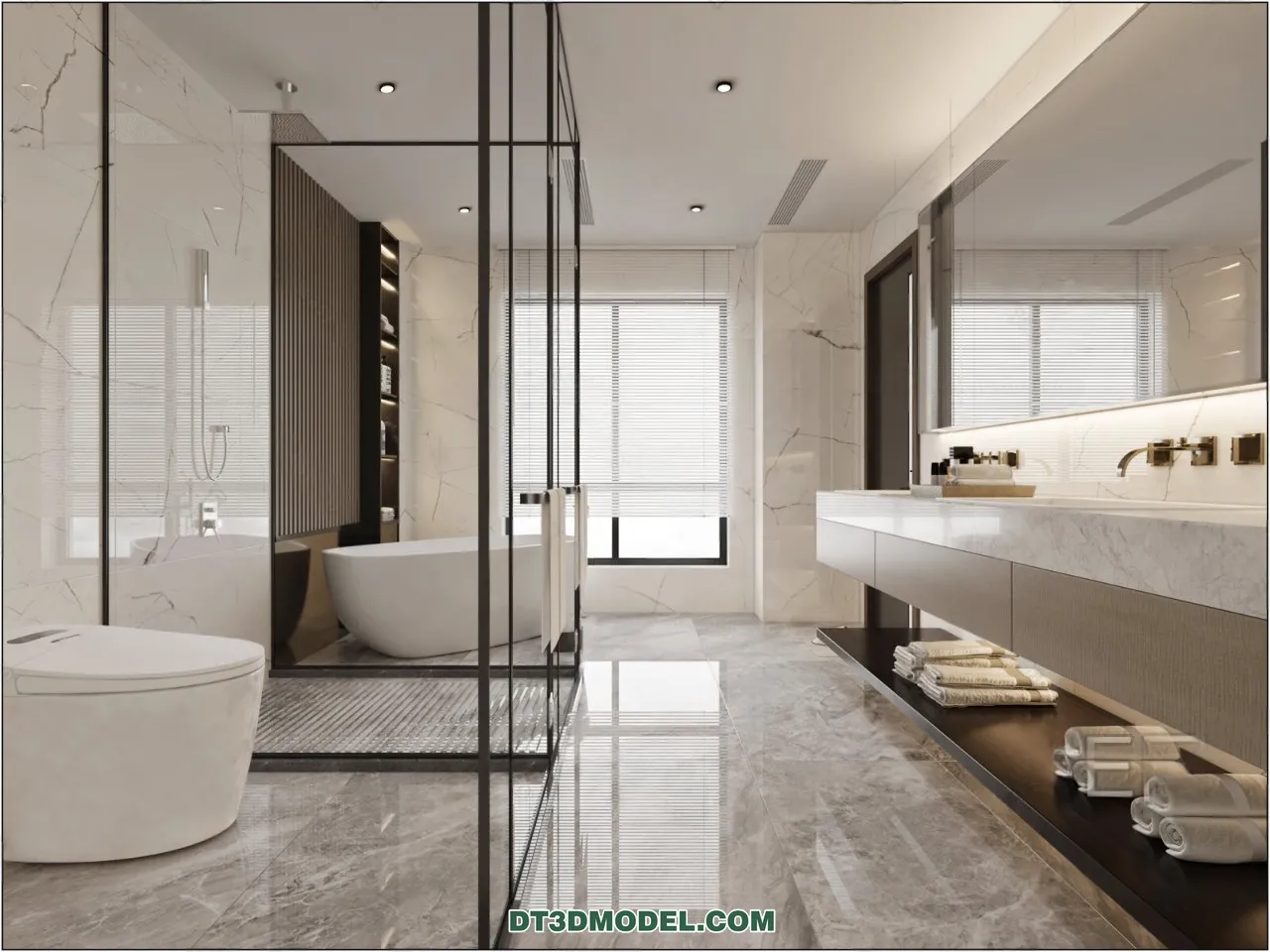 TOILET – 3D Model For Interior Design – 11423