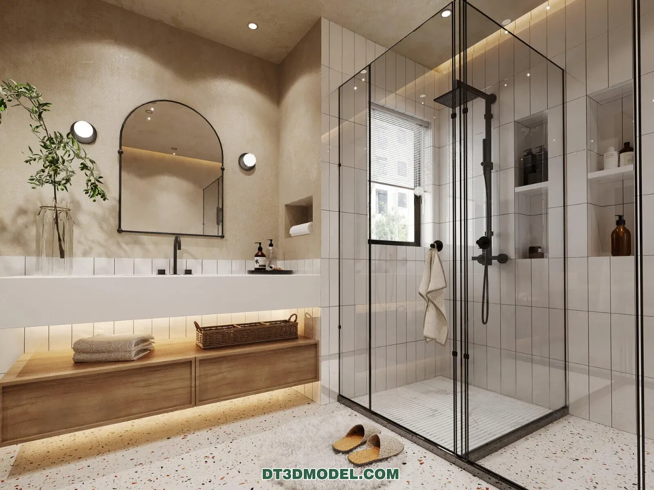 TOILET – 3D Model For Interior Design – 11429