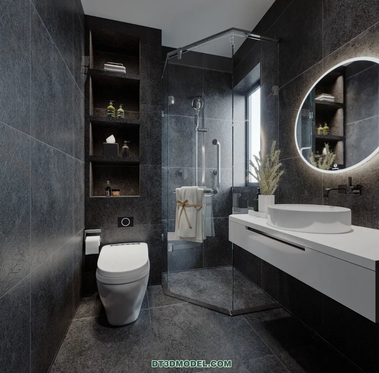 TOILET – 3D Model For Interior Design – 11443