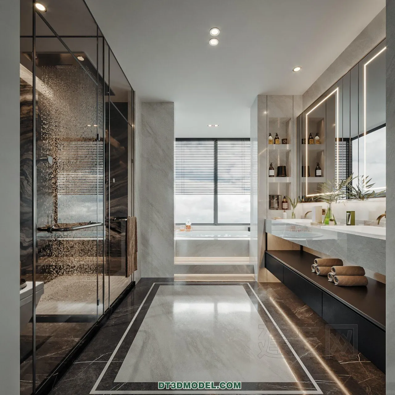 TOILET – 3D Model For Interior Design – 11453