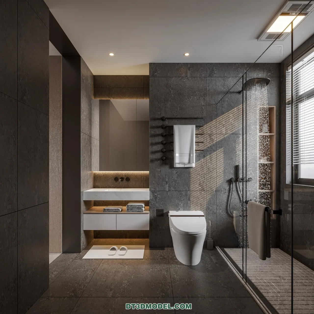 TOILET – 3D Model For Interior Design – 11465