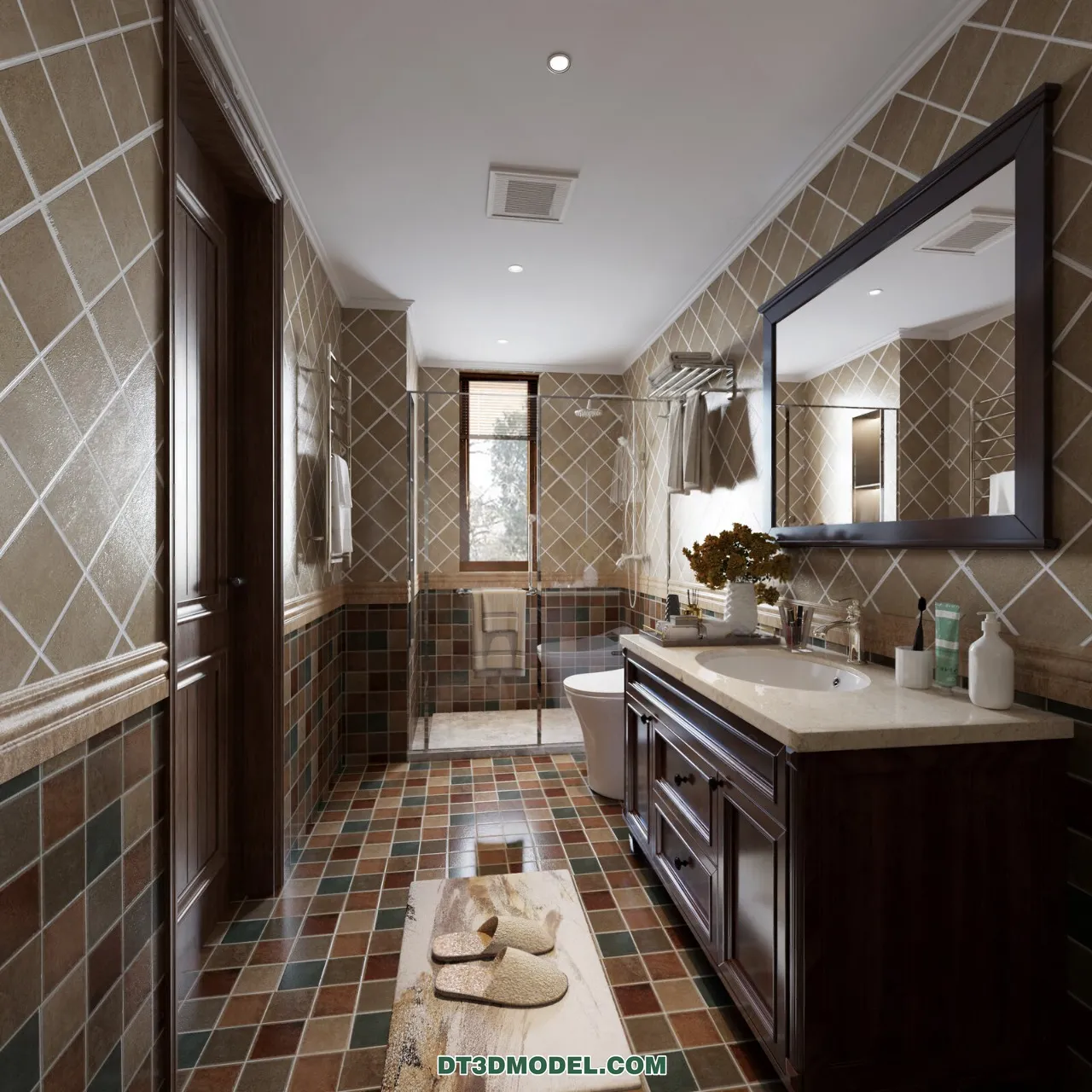 TOILET – 3D Model For Interior Design – 11471