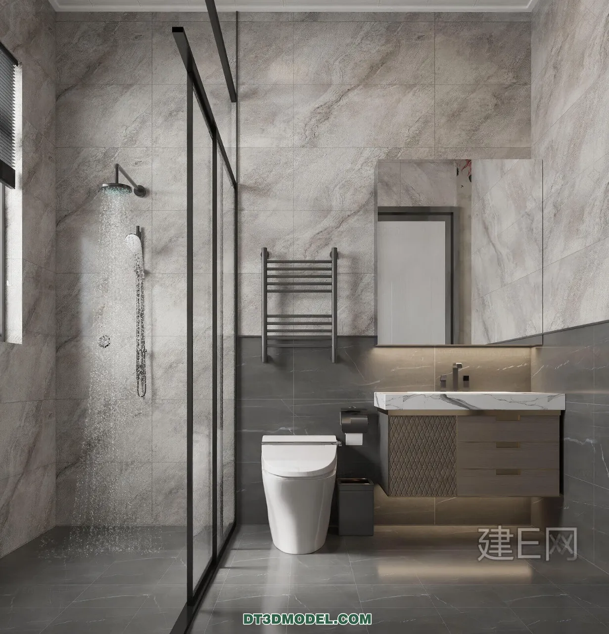 TOILET – 3D Model For Interior Design – 11472