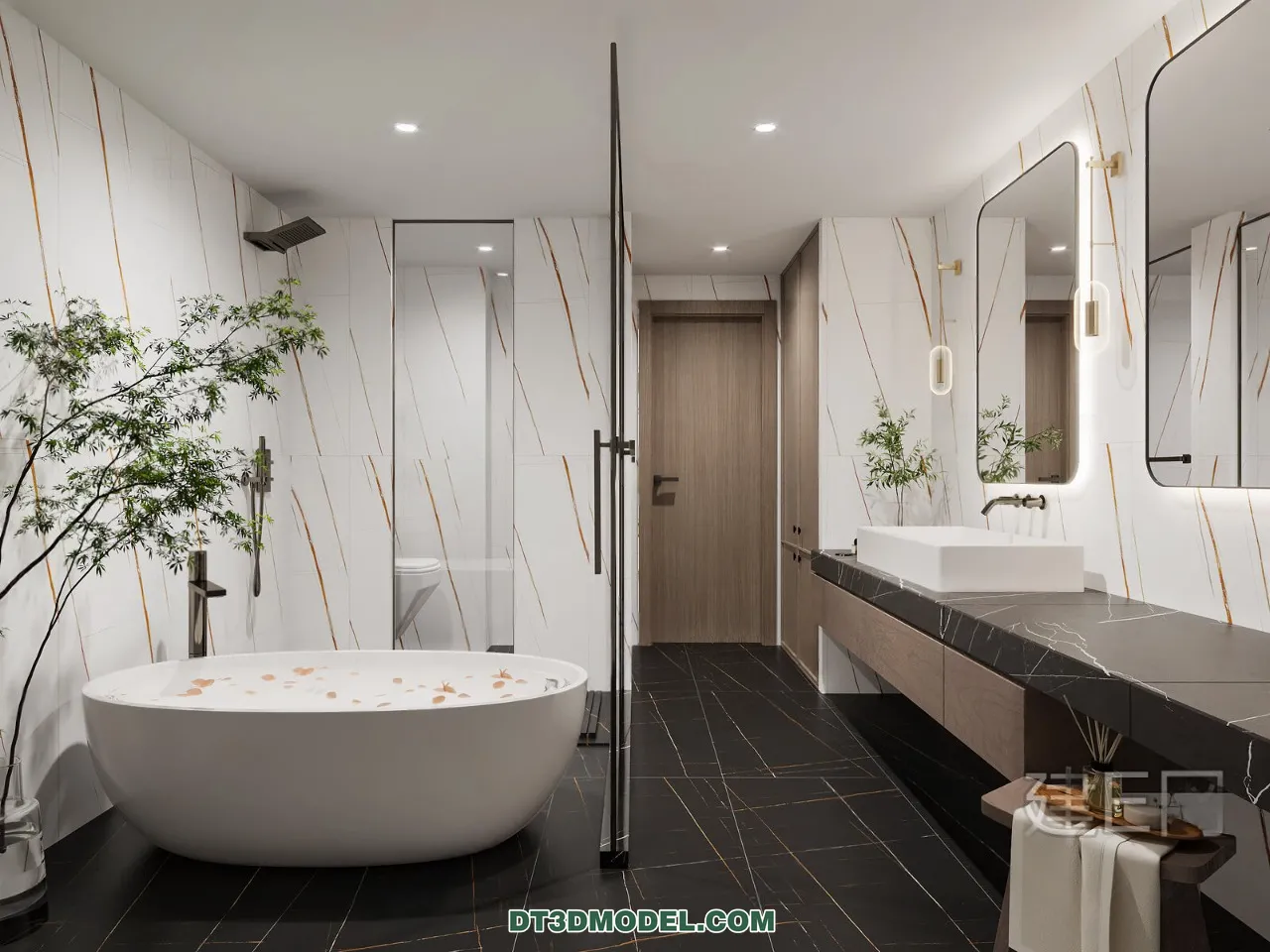 TOILET – 3D Model For Interior Design – 11473