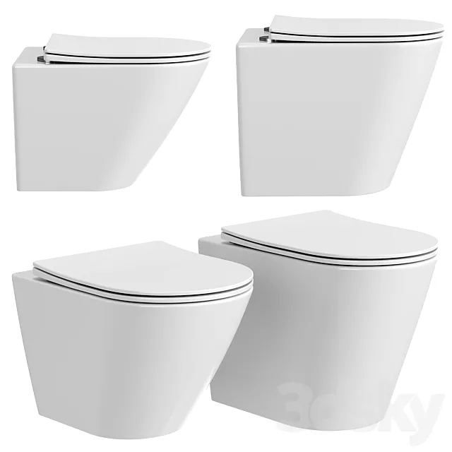 Toilet bowl Ceramica Nova HIGHLIGHT 3D Model