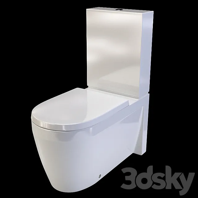 toilet Duravit Starck 2 (212909) 3D Model