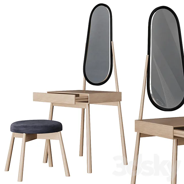 Toilet table 3D Model Toilet table 3D Model